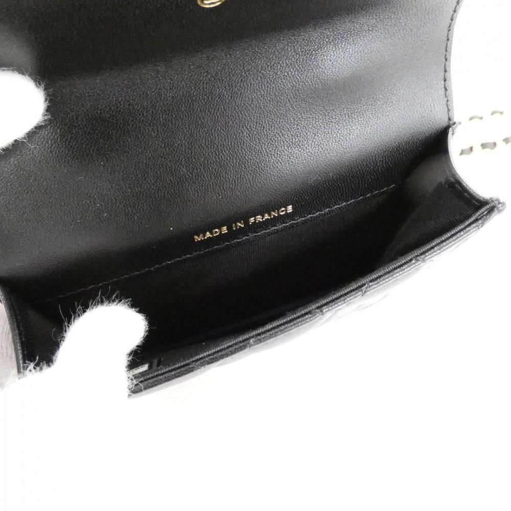 Chanel Chain Clutch Coin Case Lamb Black - Picture 5 of 5